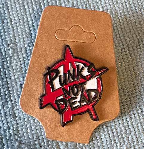Punk not dead anarchy symbol - not,