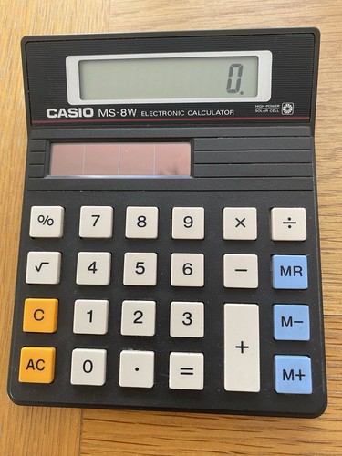 Casio electronic - ms-8w,