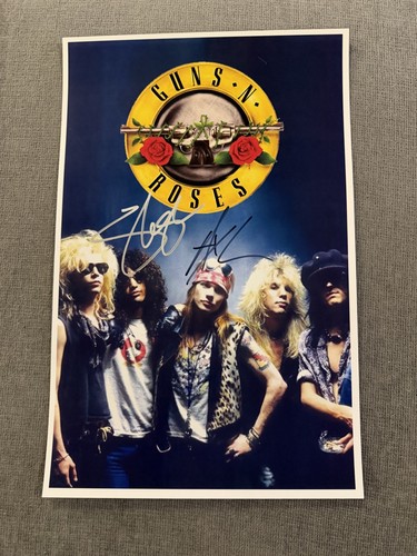 Guns roses hand - n’, signed