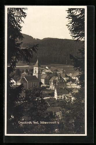 Postcard lenzkirch black - postcard, /