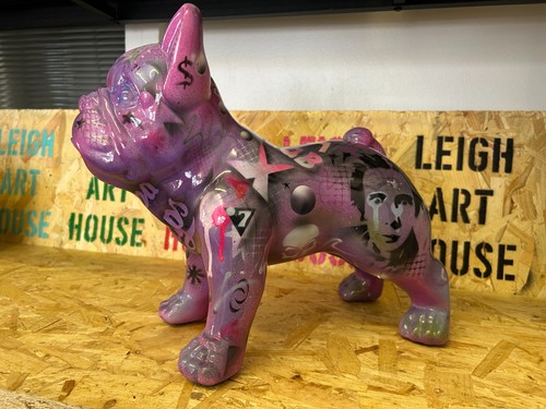 Graffiti bulldog ornament 1 - graffiti, 1/1