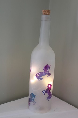 Led night light bottle - light,, with