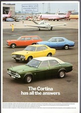 Ford Cortina Mk3 1972-1973 UK