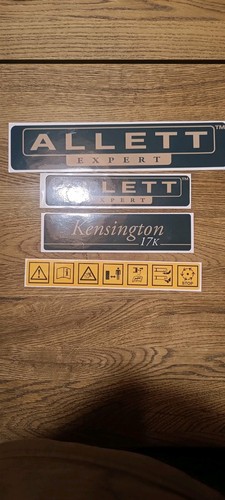 Allett kensington 17k decal - allett,