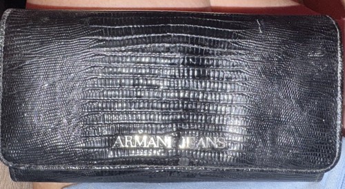 Armani jeans clutch bag black - clutch,