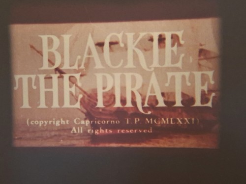 Blackie the pirate 1971 super - 1971,