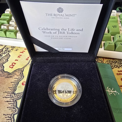 2023 tolkien silver proof - tolkien,