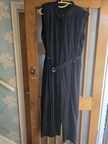 Mango jumpsuit with - jumpsuit, button