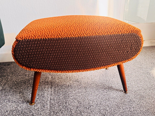 Vintage 1950s 1960s orange - 1950s,