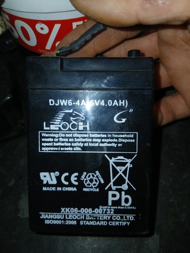 0ah battery toy - 6v, car