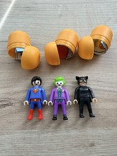 3 x Kinder Eggs Playmobil Dc
