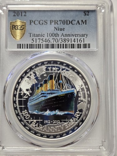 Niue 2012 silver titanic - 2012,