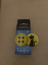 Coraline Button Stained Glass