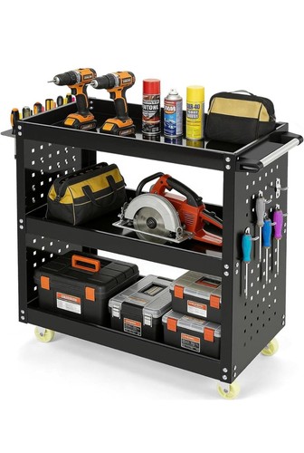 Tiers tool trolley with - tool,