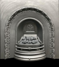 CAST IRON FIREPLACE FIRE
