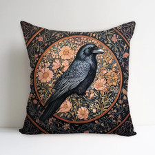 Vintage Black Crow Flowers