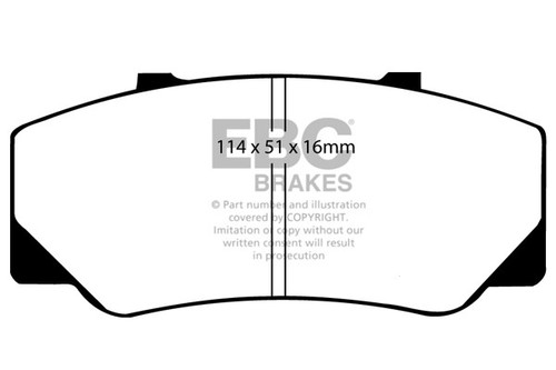 Ebc ultimax front - ebc, pads