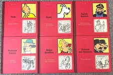 Tintin Character Books Set x6