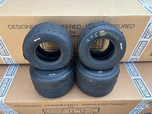 Used mojo kart tyres - used,
