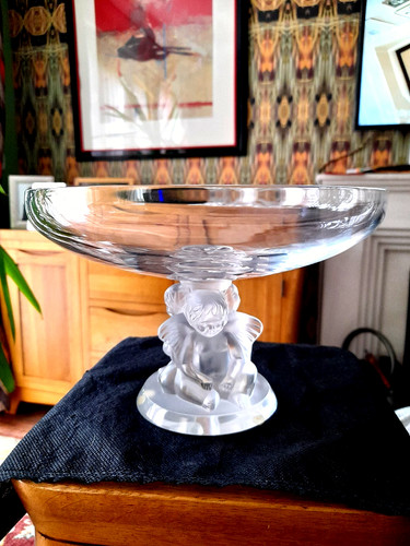 Lalique coupe angelots bowl - coupe,