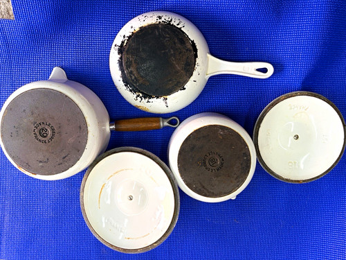Creuset cast iron white - le,