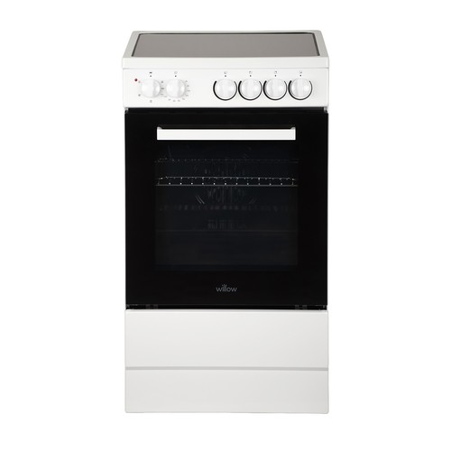 Cooker white electric 50cm - white,