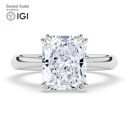 Radiant diamond engagement - radiant,