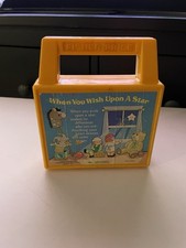 Vintage Fisher-Price Music Box Mini Radio  ‘When You Wish Upon a Star’ – 1970s