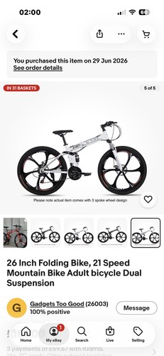 Inch folding bike - bike,, 21