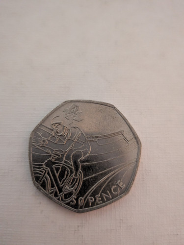 2011 olympic 50p fifty pence - olympic,