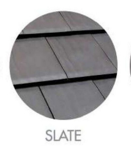 Slate clay roof tile - slate, in