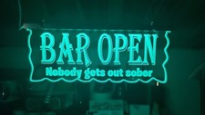 mancave Led Bar sign - Bar