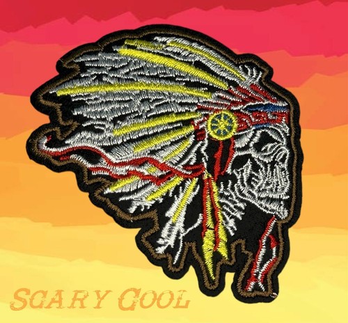 New indian skull chief - indian,
