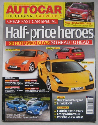 Autocar magazine october - autocar,