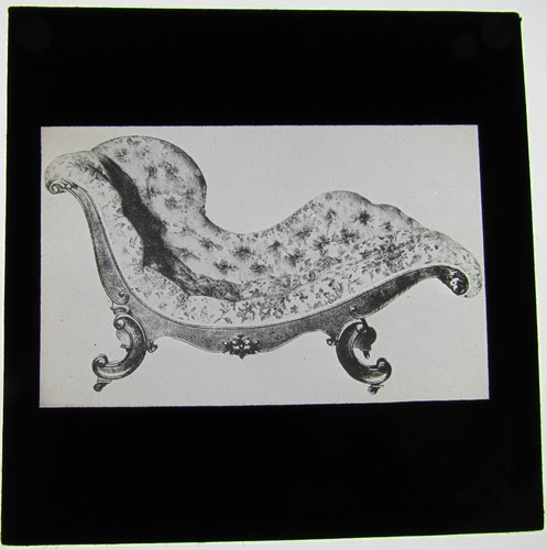 Glass magic lantern slide - lantern, a