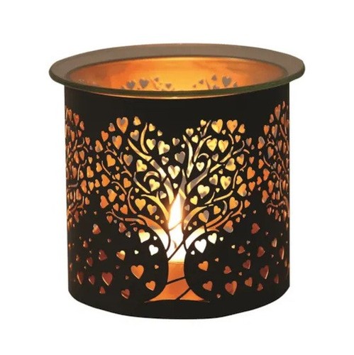 Tea light oil burner tree - oil,