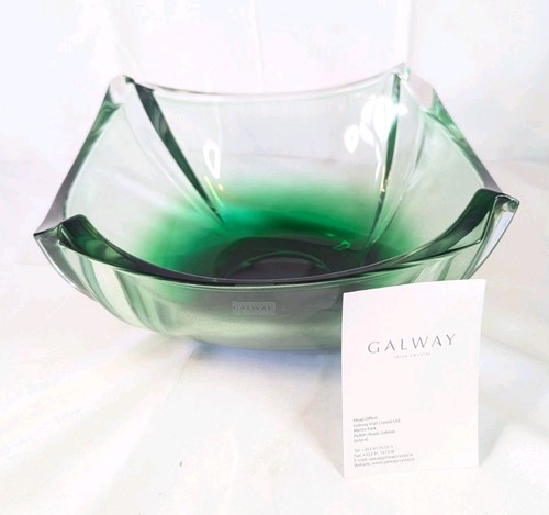 Galway crystal green art - galway,
