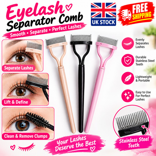 Eyelash separator comb - eyelash,