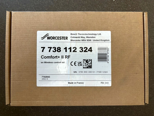 Worcester comfort rf - ii,