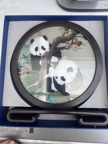 Embroidery chinese panda - embroidery,