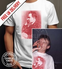 Friedrich Nietzsche T-shirt Design As Worn By Mark E Smith The Fall John Peel