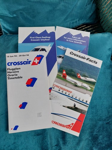 Vintage 1994 crossair aviation - 1994,