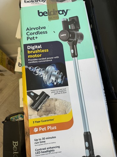 Beldray airvolve cordless pet - airvolve, pet+