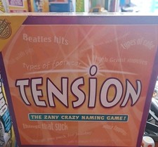 409. Tension Crazy Naming Board Game 2011 by Cheatwell Games Complete & VGC
