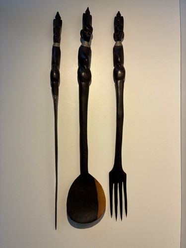 Hand carved wooden african - hand,