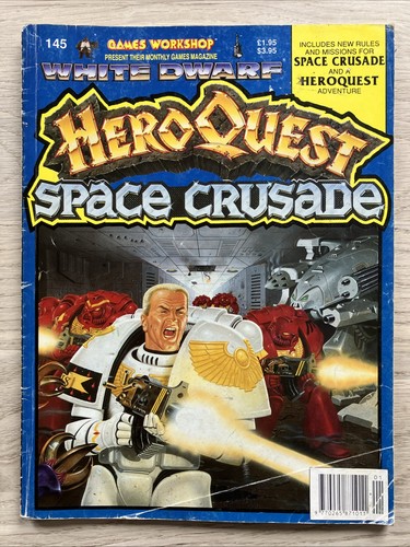 White dwarf magazine issue 145 - white,