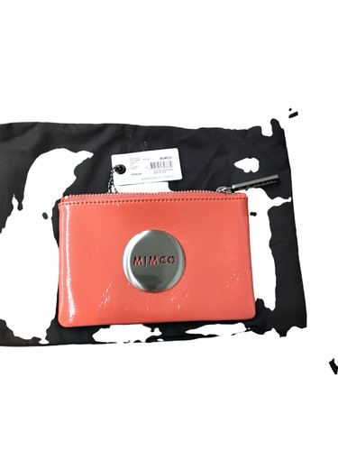 Mimco zip pouch women - pouch, coral