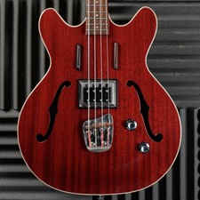 Guild Newark St. Collection Starfire Bass 2010s - Cherry Red
