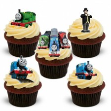 Cake Toppers Thomas The Tank Engine 17 Stand Up Edible Wafer Paper Decorations