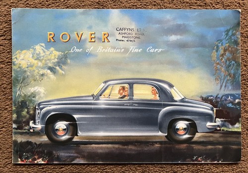 Rover brochure part - rover, van